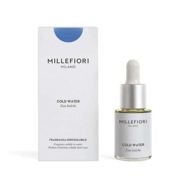 Fragranza Idrosolubile Cold Water 15 ml. Millefiori Milano