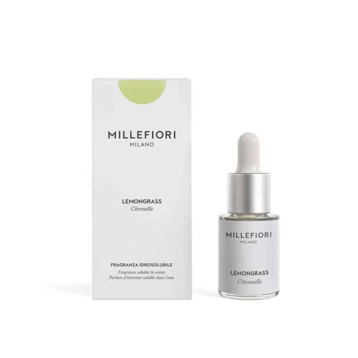 Fragranza Idrosolubile Lemon Grass 15 ml. Millefiori Milano
