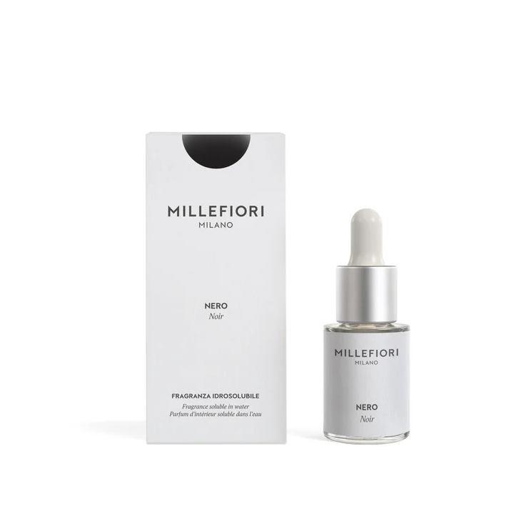 Fragranza Idrosolubile Nero 15 ml. Millefiori Milano