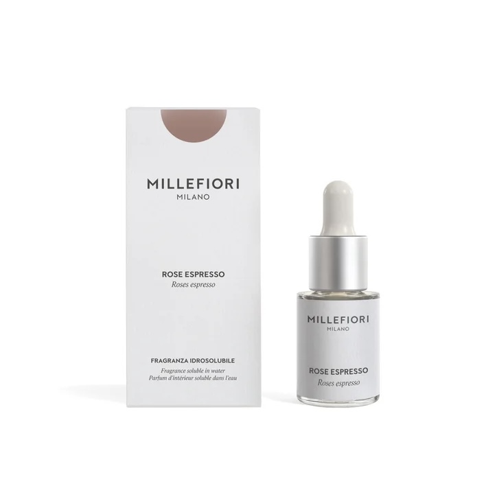 Fragranza Idrosolubile Rose Espresso 15 ml. Millefiori Milano