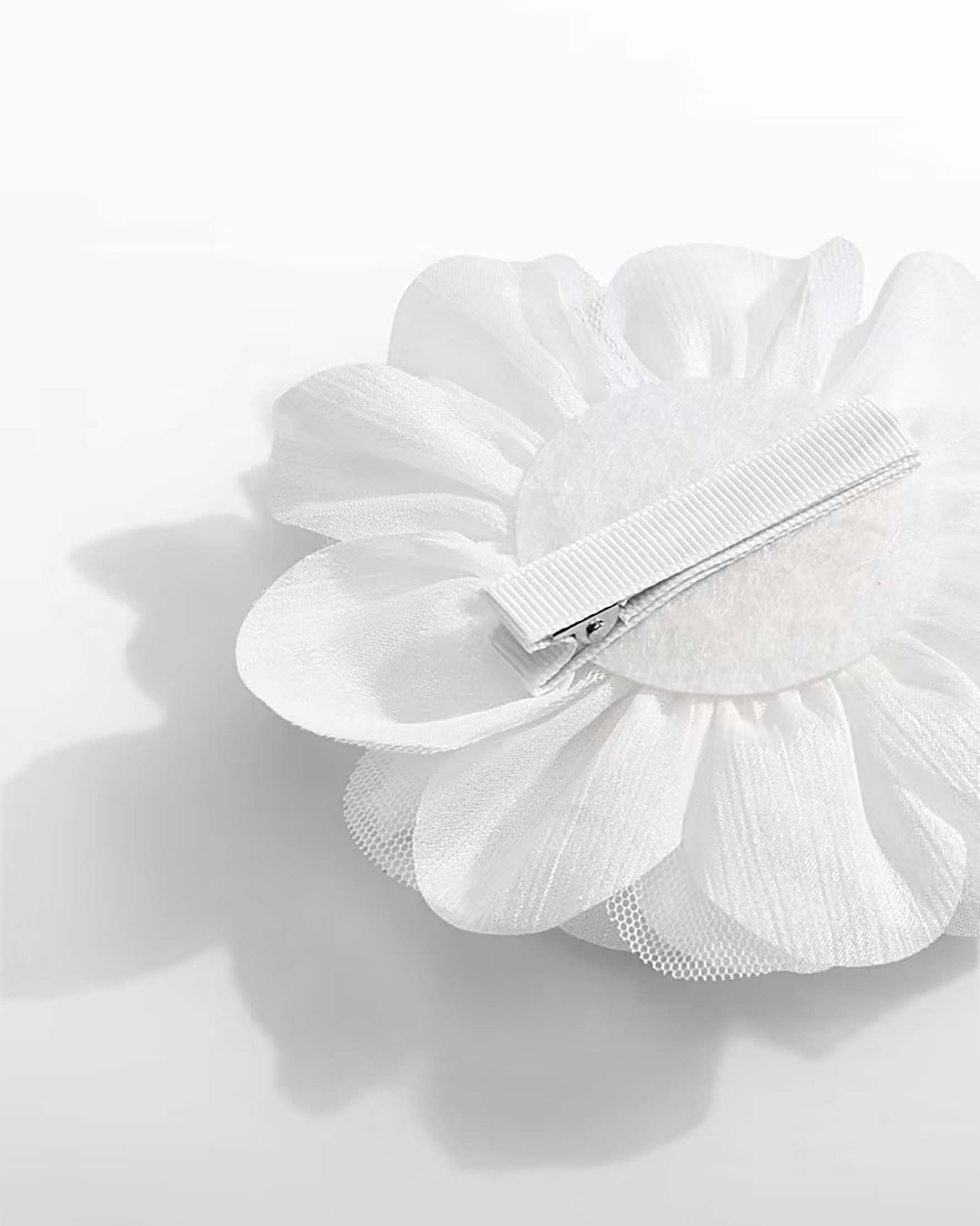 Molletta Abel & Lula con fiore bianco applicato image