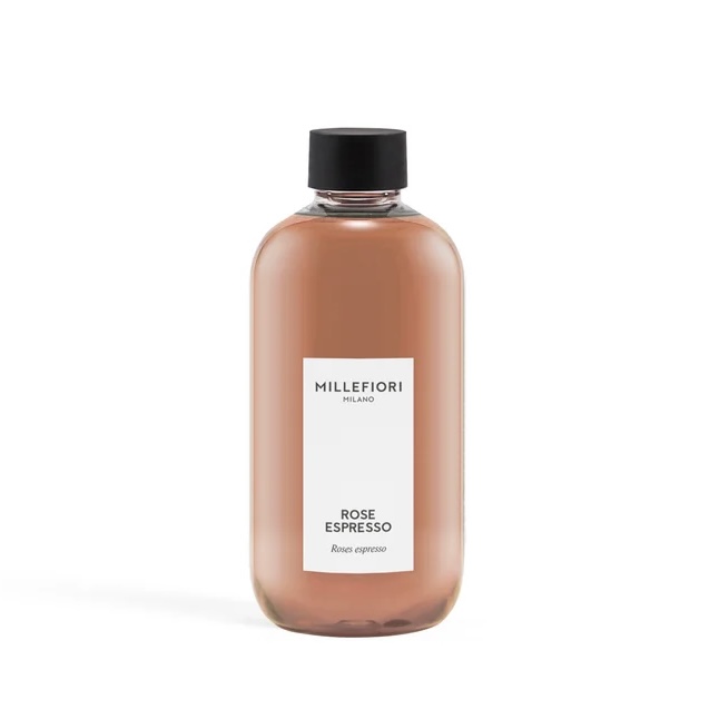 Ricarica per Diffusore a Stick 250 ml. Rose Espresso Millefiori Milano