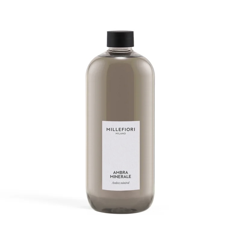 Ricarica per Diffusore a Stick 500 ml. Ambra Minerale Millefiori Milano