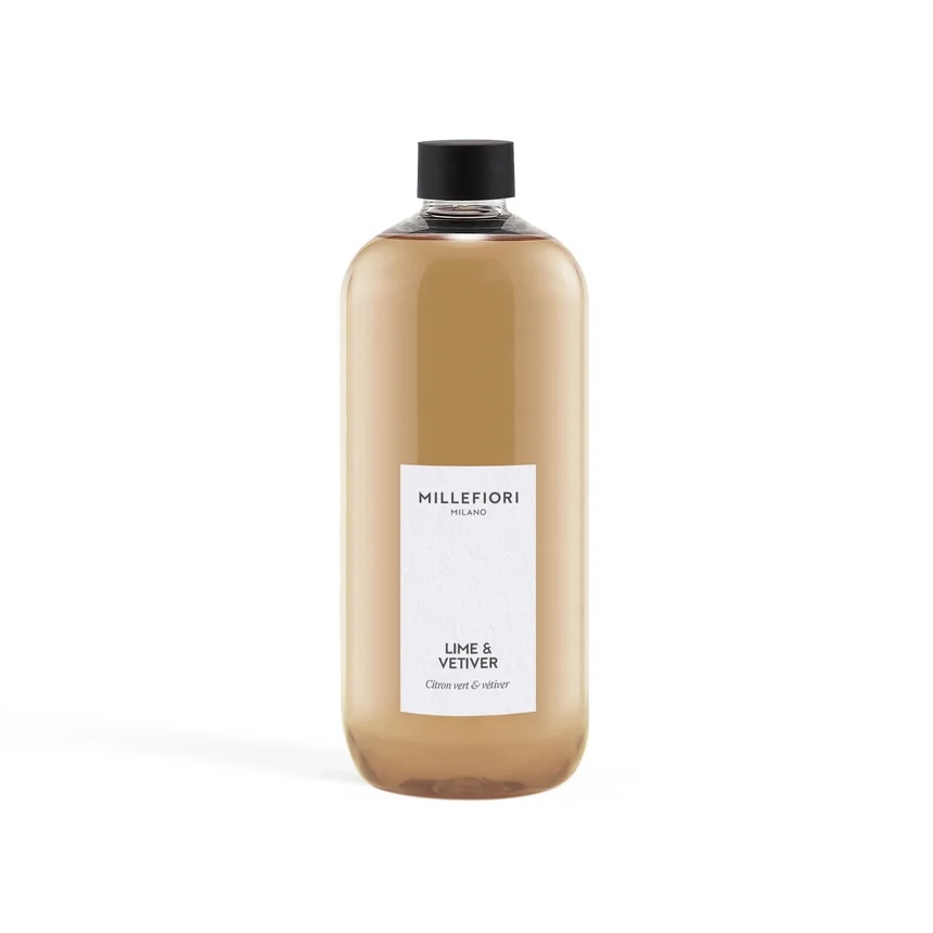 Ricarica per Diffusore a Stick 500 ml. Lime & Vetiver Millefiori Milano