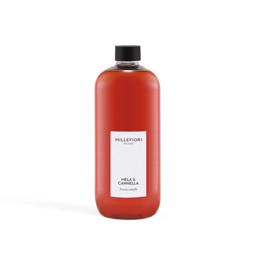 Ricarica per Diffusore a Stick 500 ml. Mela e Cannella Millefiori Milano