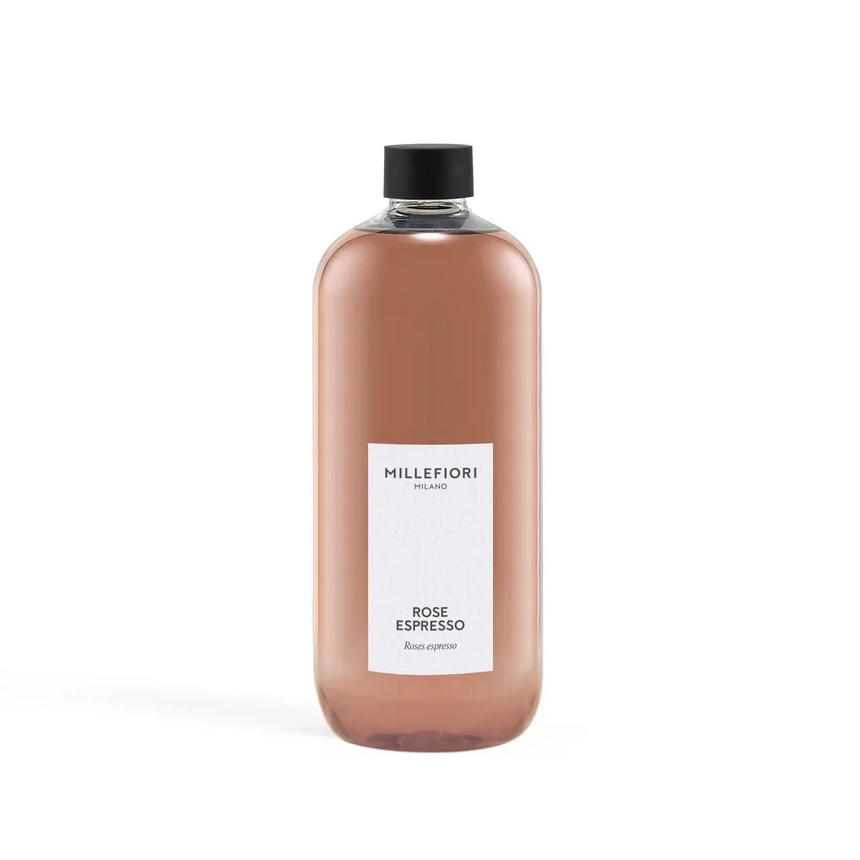Ricarica per Diffusore a Stick 500 ml. Rose Espresso Millefiori Milano