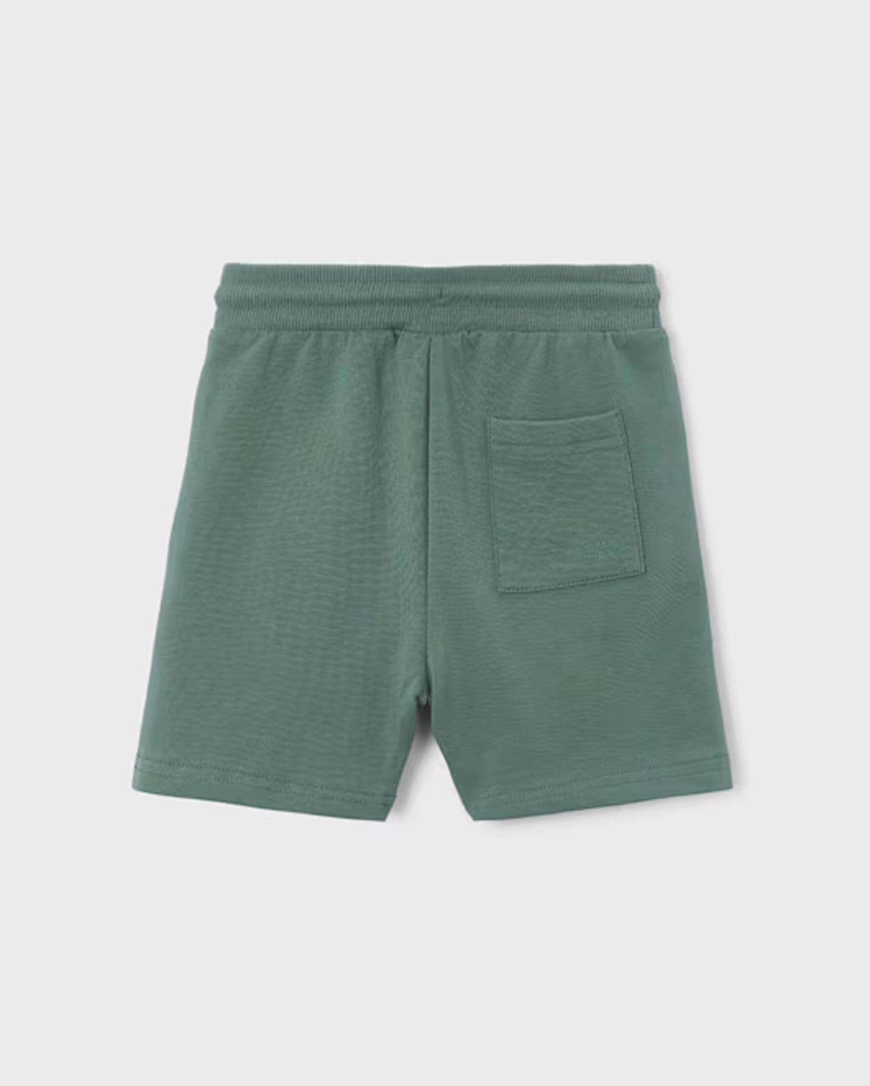 Bermuda Mayoral verde in misto di cotone, basico casual image