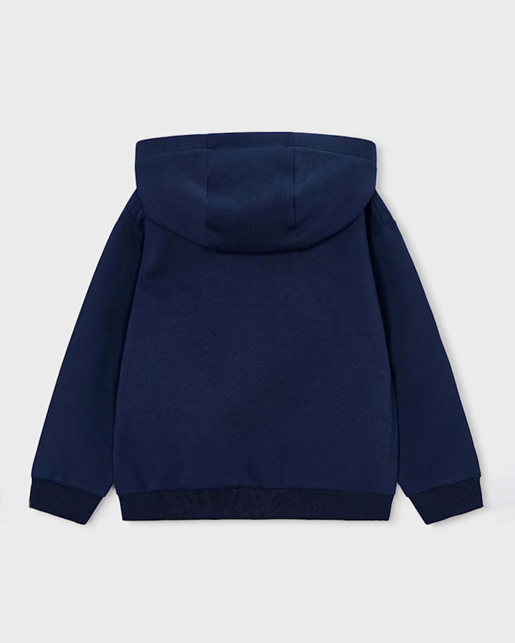 Felpa Mayoral blu in misto cotone image