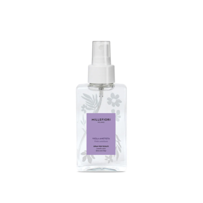 Mini Spray per Tessuti 100 ml. Viola Ametista Millefiori Milano