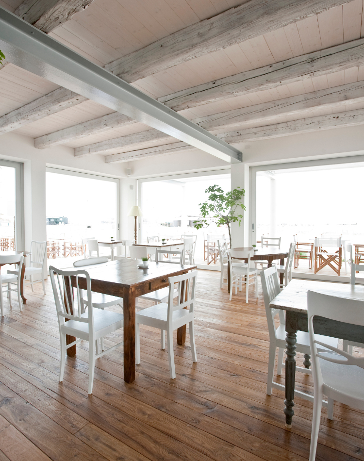 porticato esterno in legno