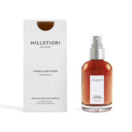Home Spray 100 ml. Vanilla & Wood Millefiori Milano