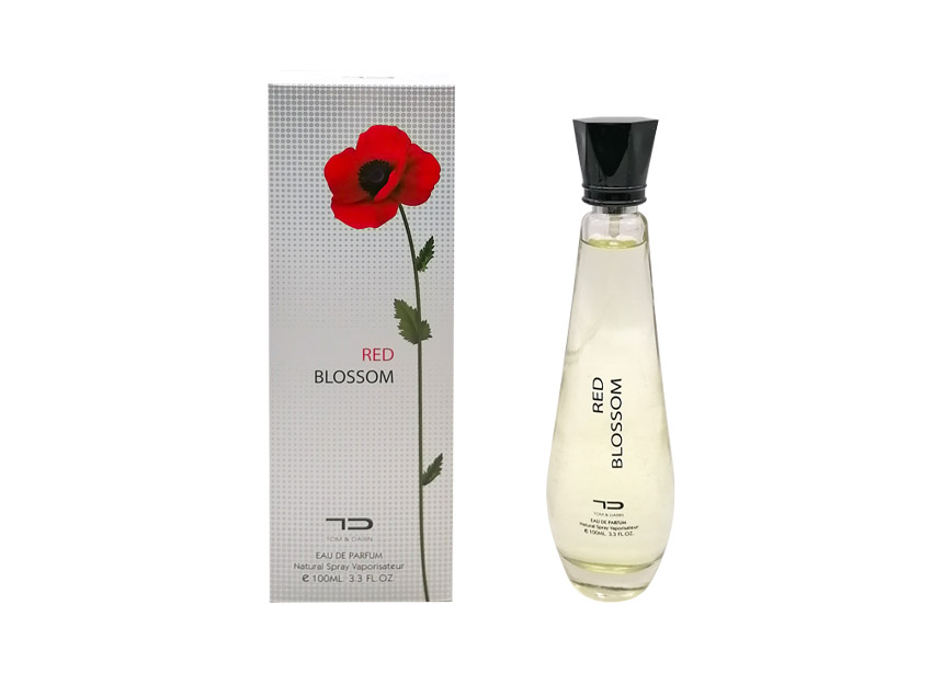 Tom & Darin Red Blossom Eau de Parfum 100 Ml Donna