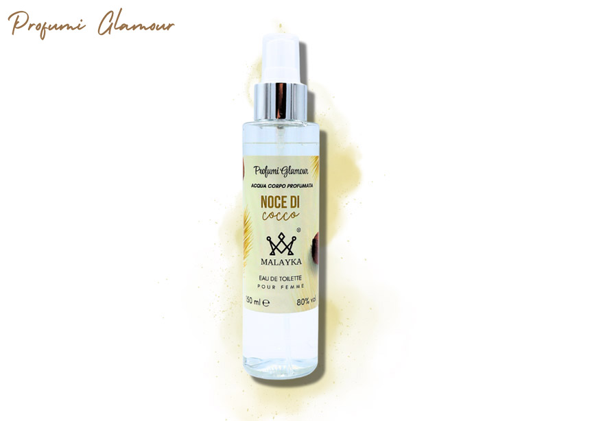 Glamour Acqua Corpo Profumata 150 Ml Fragranza Noce Di Cocco