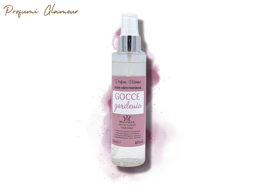 Glamour Gocce Gardenia - Acqua Corpo Profumata 150 Ml