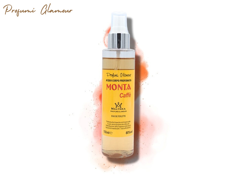 Glamour Acqua Corpo Profumata 150 Ml Fragranza Monta Caffè