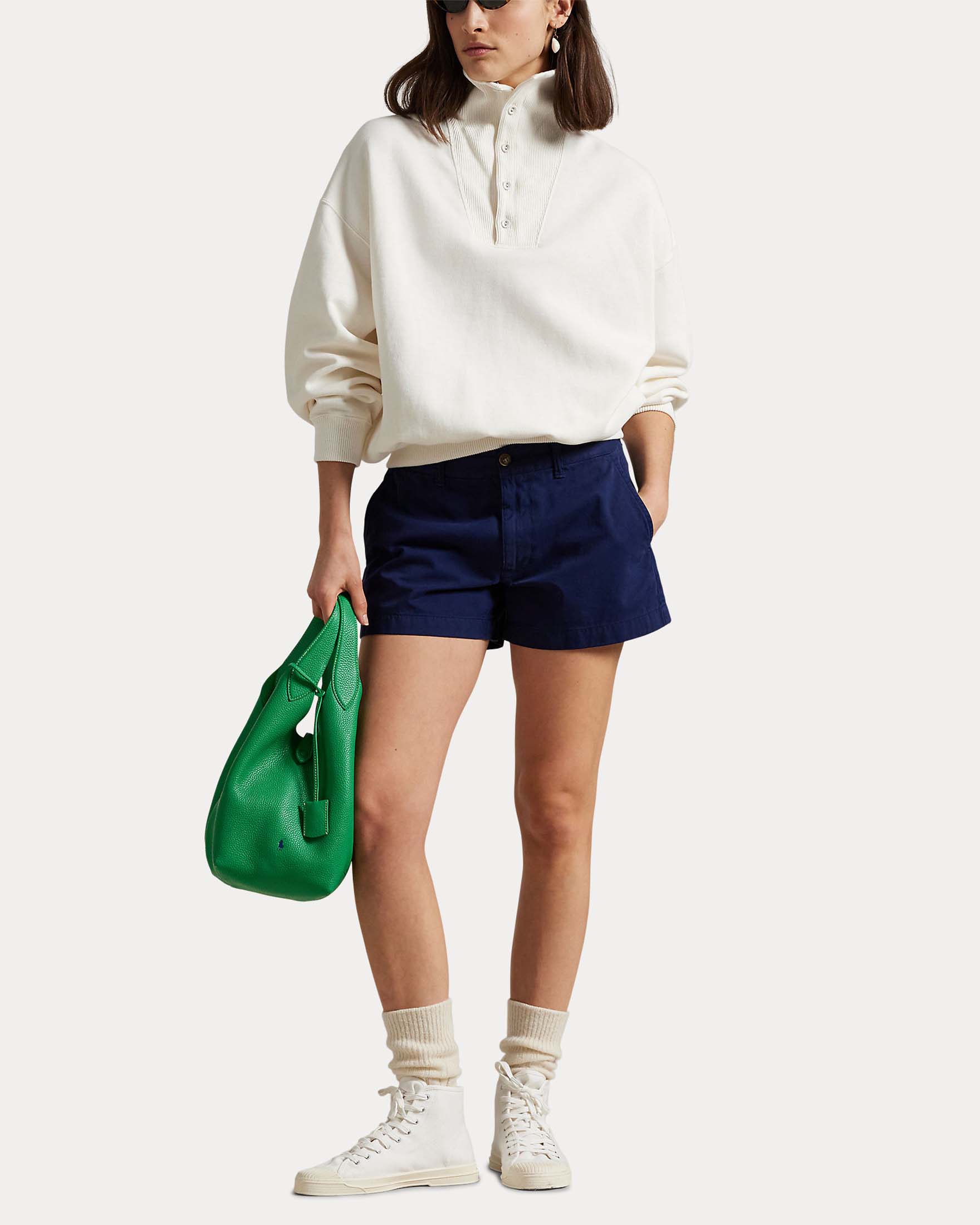 Bermuda blu Polo Ralph Lauren in puro cotone