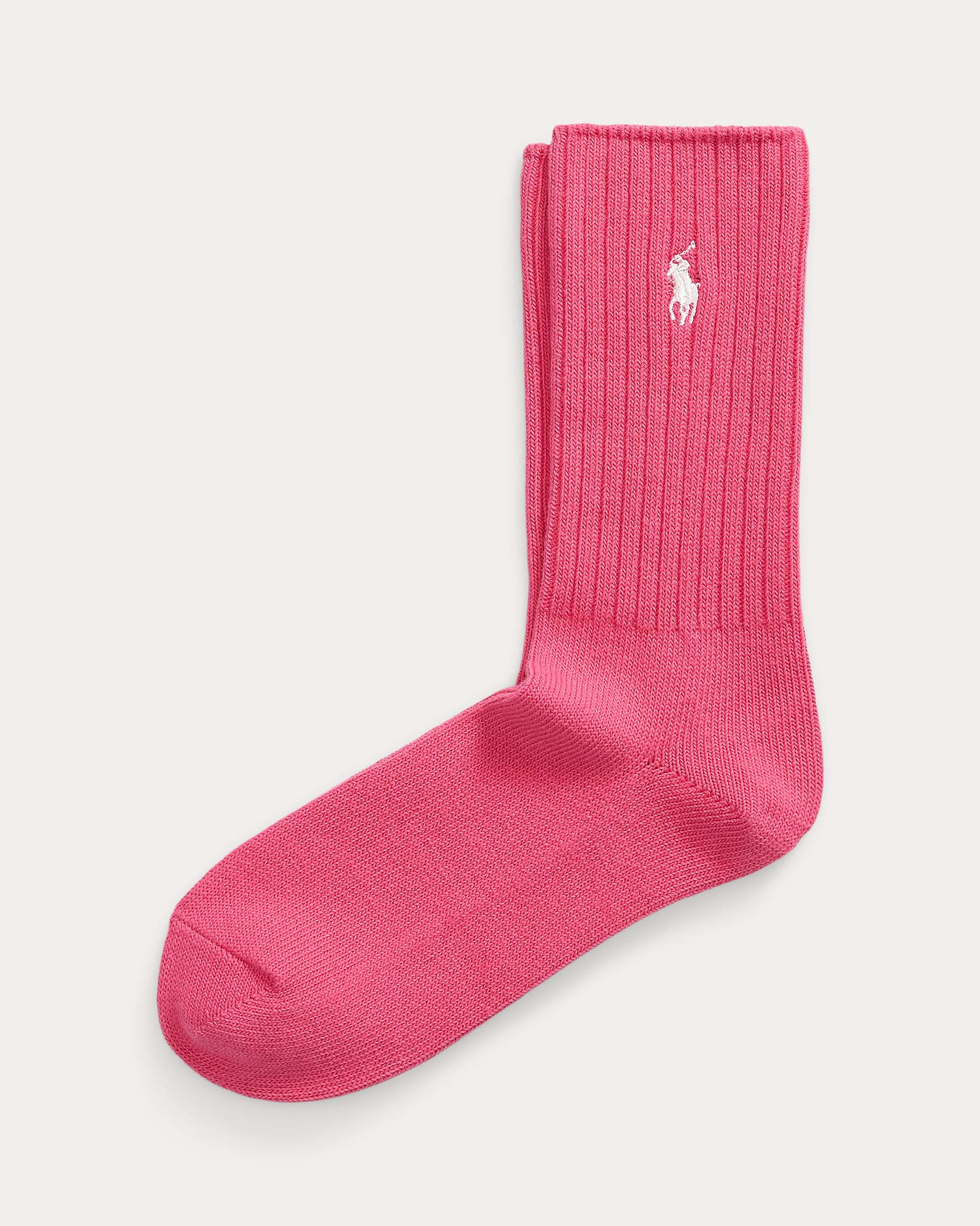 Calzini fucsia Polo in misto cotone