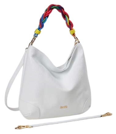 Story Borsa a spalla H280 Bianco/Multi