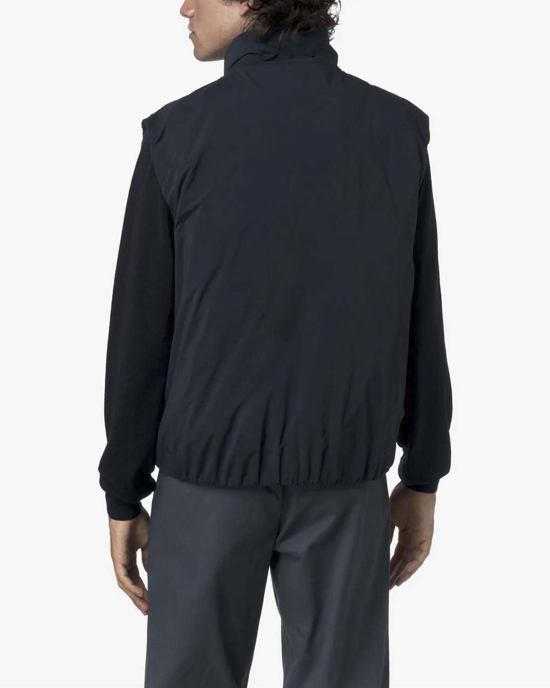 Gilet K-way Valen Plain Warm blu in misto nylon idrorepellente image