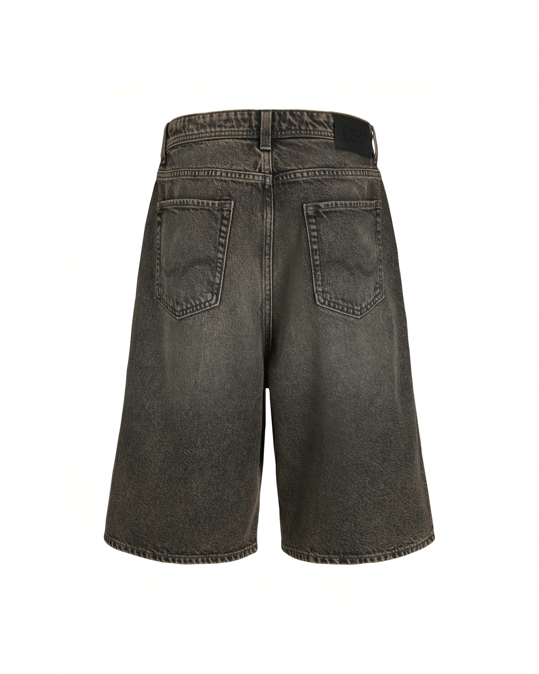 Bermuda baggy Jack & Jones in denim nero stone washed image
