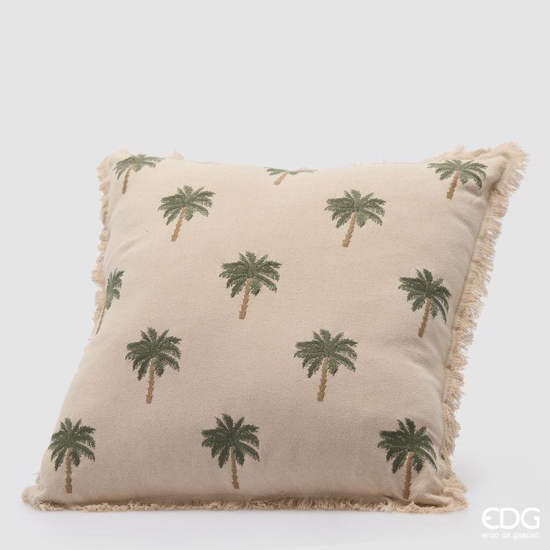 Cuscino Quadrato con Palme 43x43 Edg