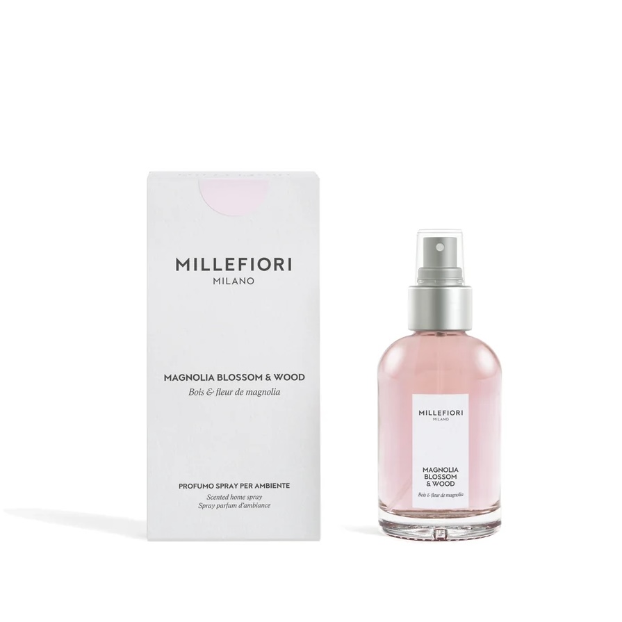 Home Spray 100 ml. Magnolia Blossom & Wood Millefiori Milano