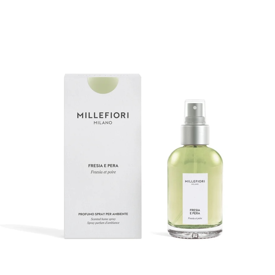 Home Spray 100 ml. Fresia e Pera Millefiori Milano