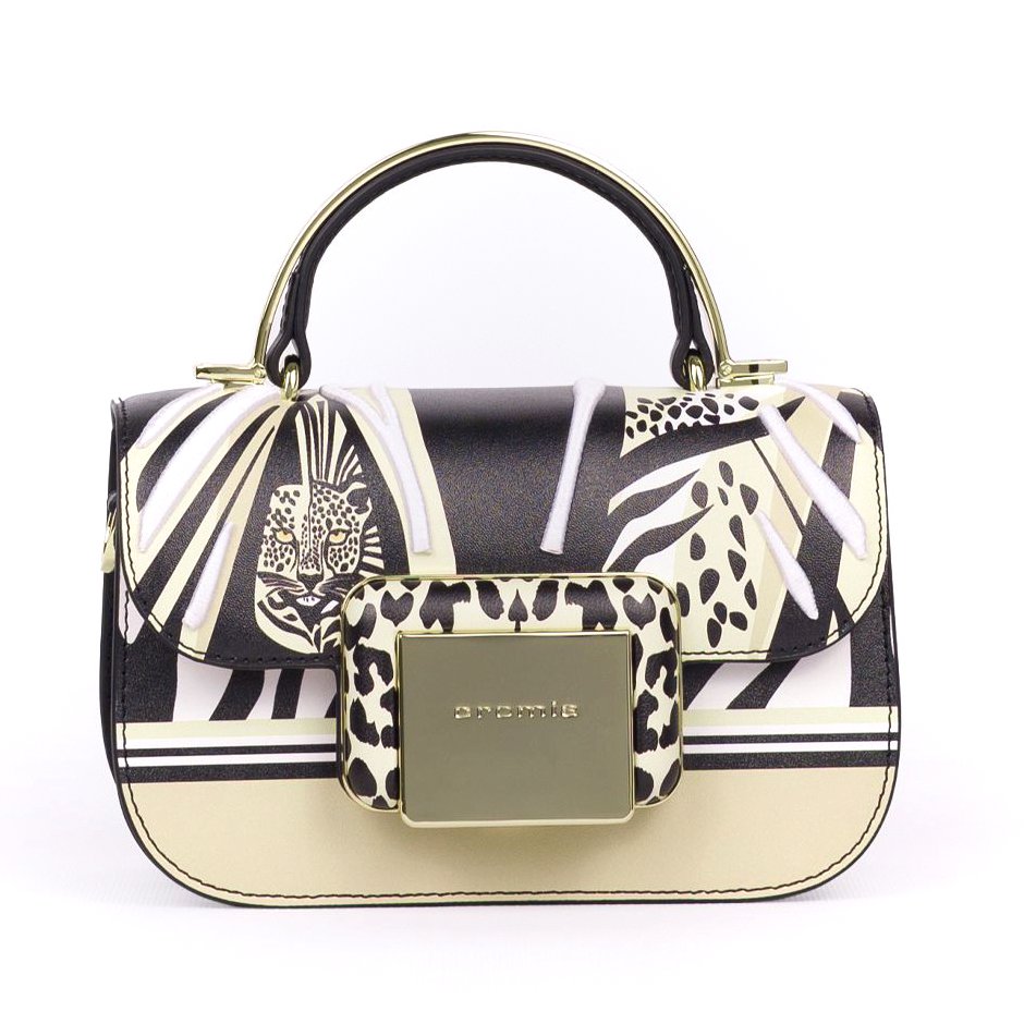 Kaya Borsa a mano e tracolla 1406258 Bianco + Nero