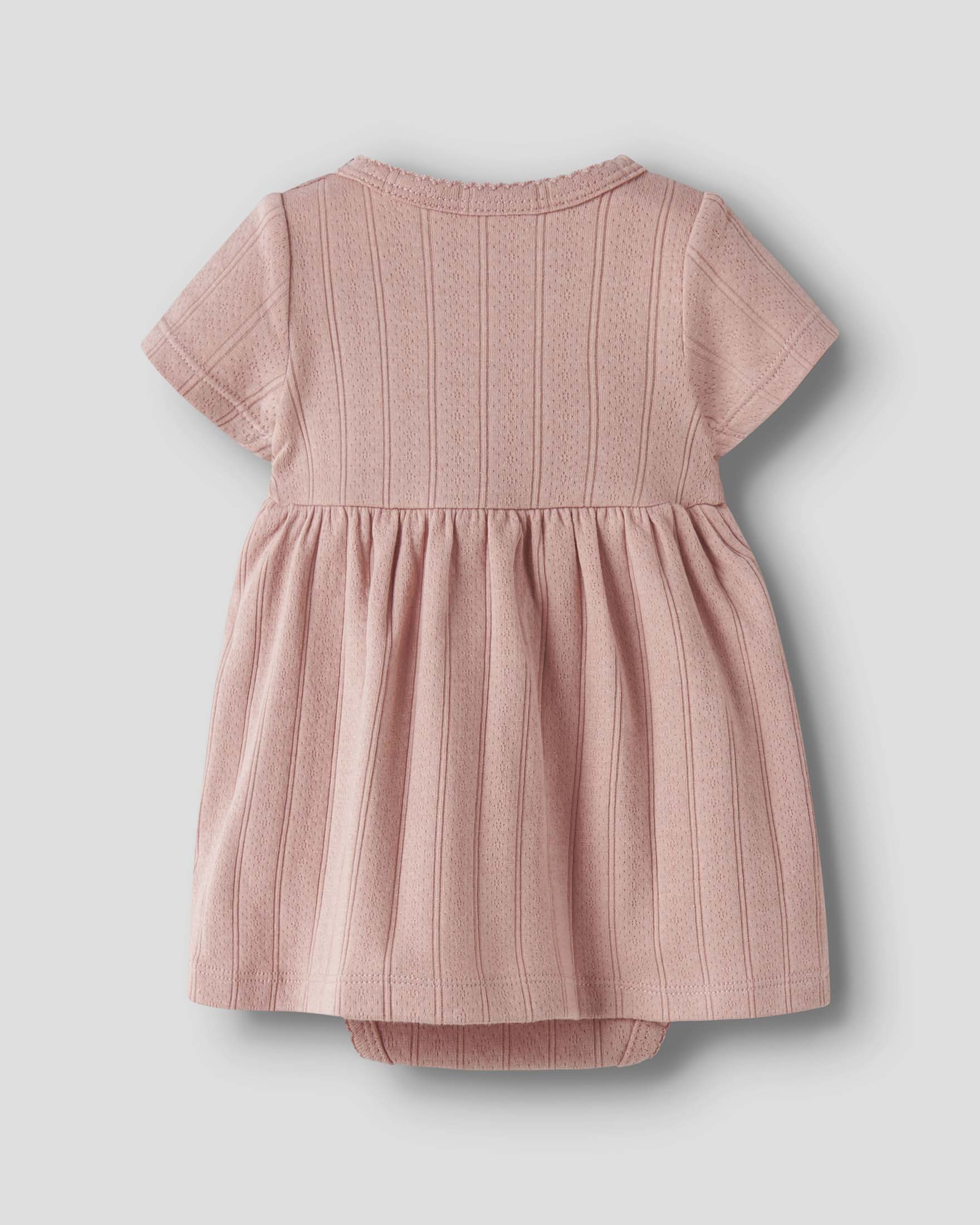 Abito Lil'Atelier rosa in puro cotone punzonato image