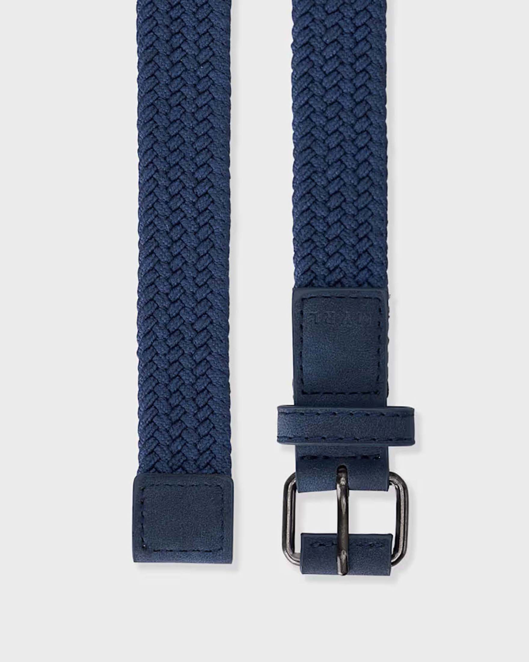 Cintura blu denim Mayoral elasticizzata intrecciata image