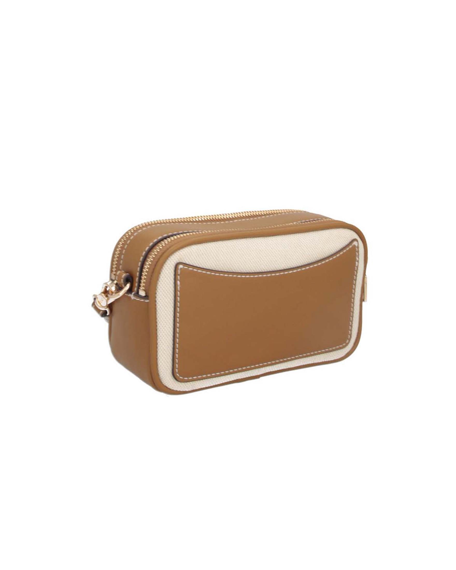 Liu Jo Borsa Adonide M Tracolla Jacquard Con Monogramma LJ - Colore Blue Denim, Chiusura Cerniera E Tracolla Con Catena, AA4249 T9328