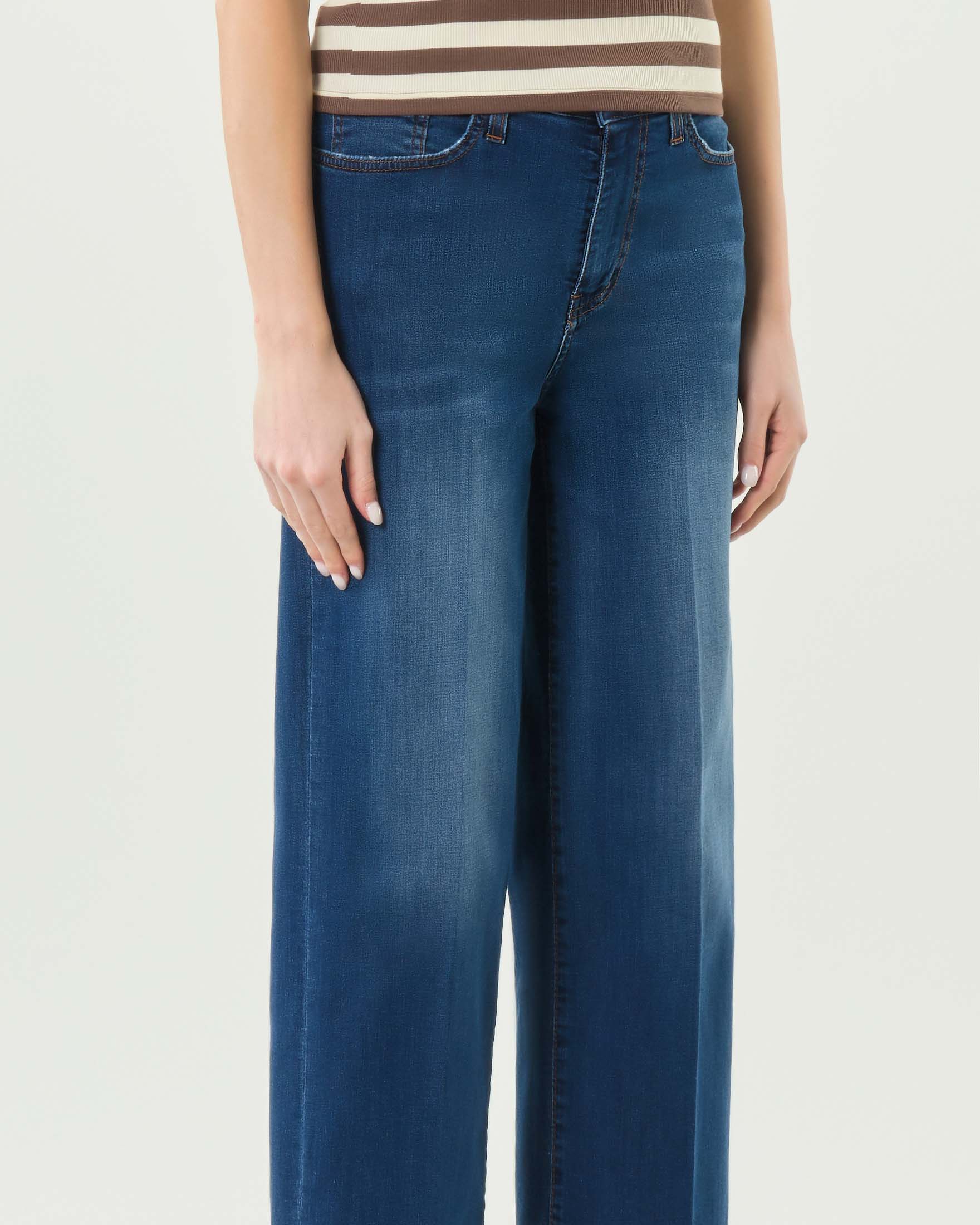 Jeans a gamba dritta Cancun Bonheur lavaggio medio stone washed image