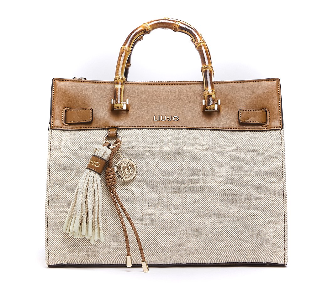 Liu Jo Manhattan Borsa a mano e tracolla AA6086 T381A Naturale