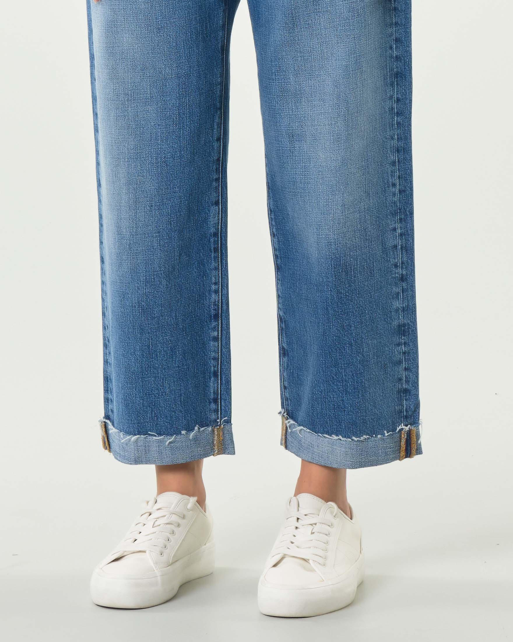Jeans boyfriend New Oskar Calasal lavaggio super stone wash image
