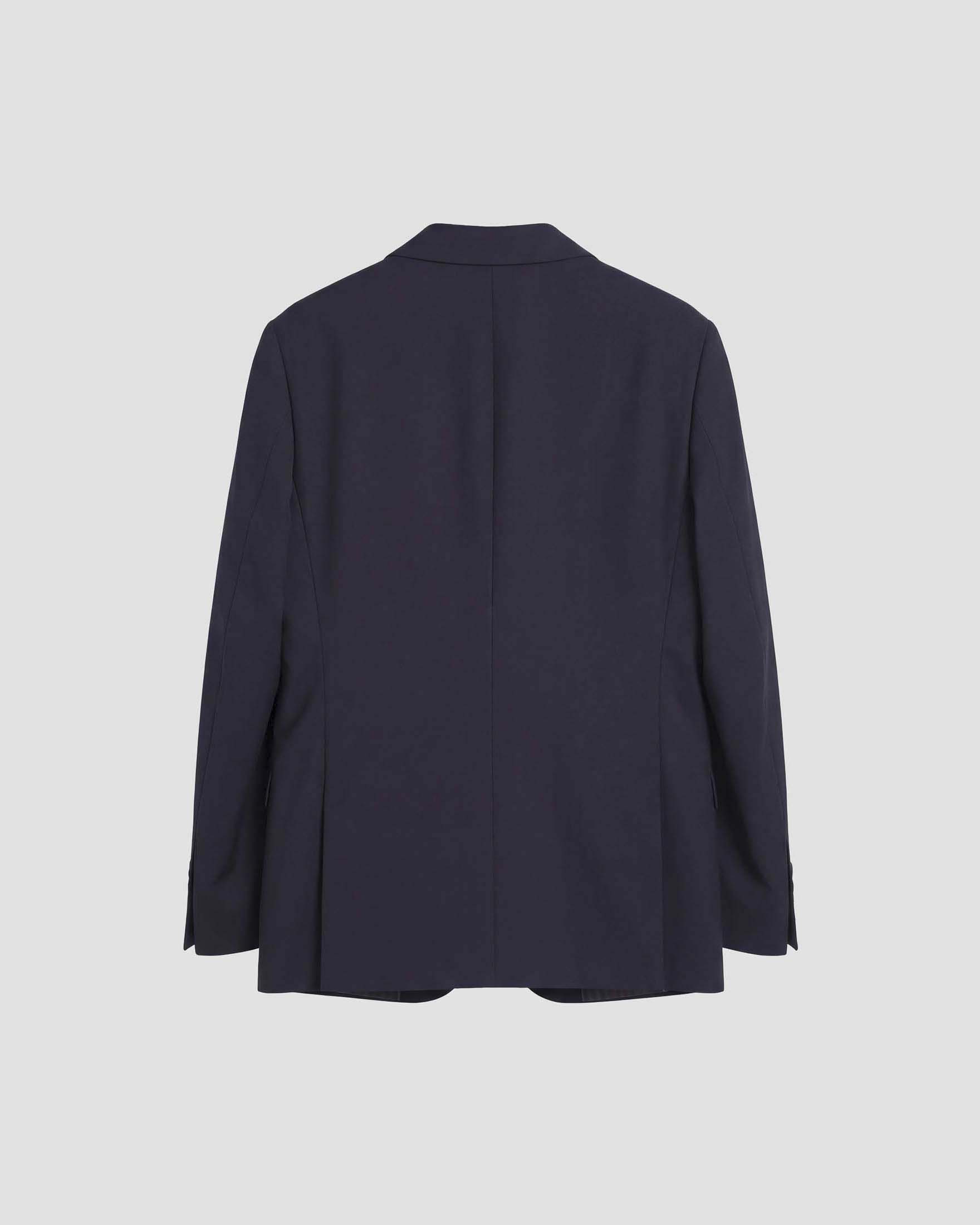 Blazer Antony Morato doppiopetto blu in misto viscosa elasticizzata image