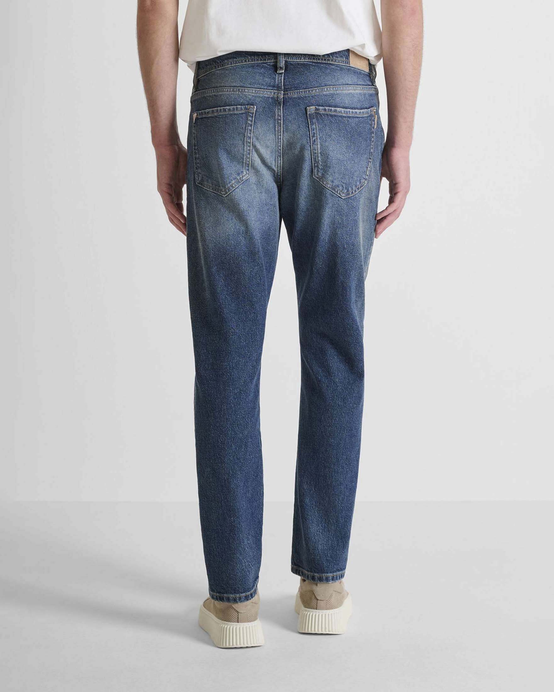 Jeans Antony Morato lavaggio medio in cotone elasticizzato con placchetta porta logo image