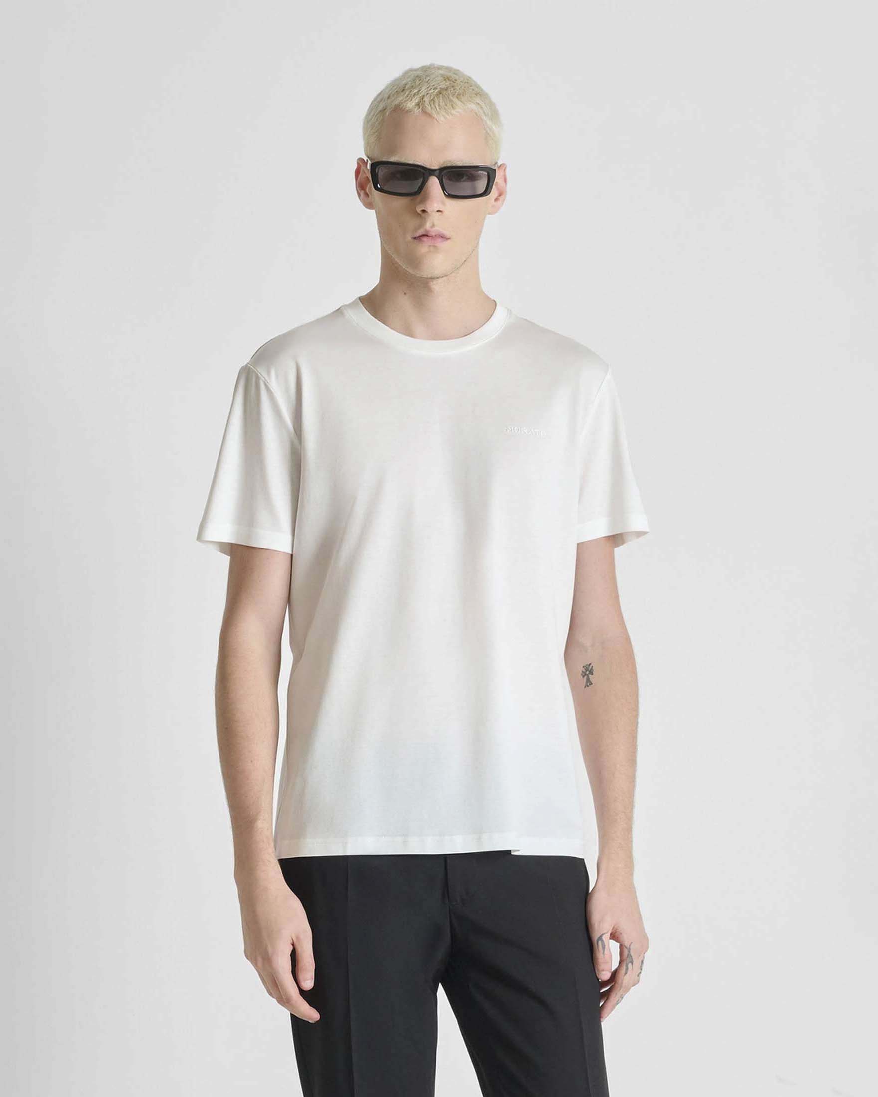 T-shirt Antony Morato bianca cotone