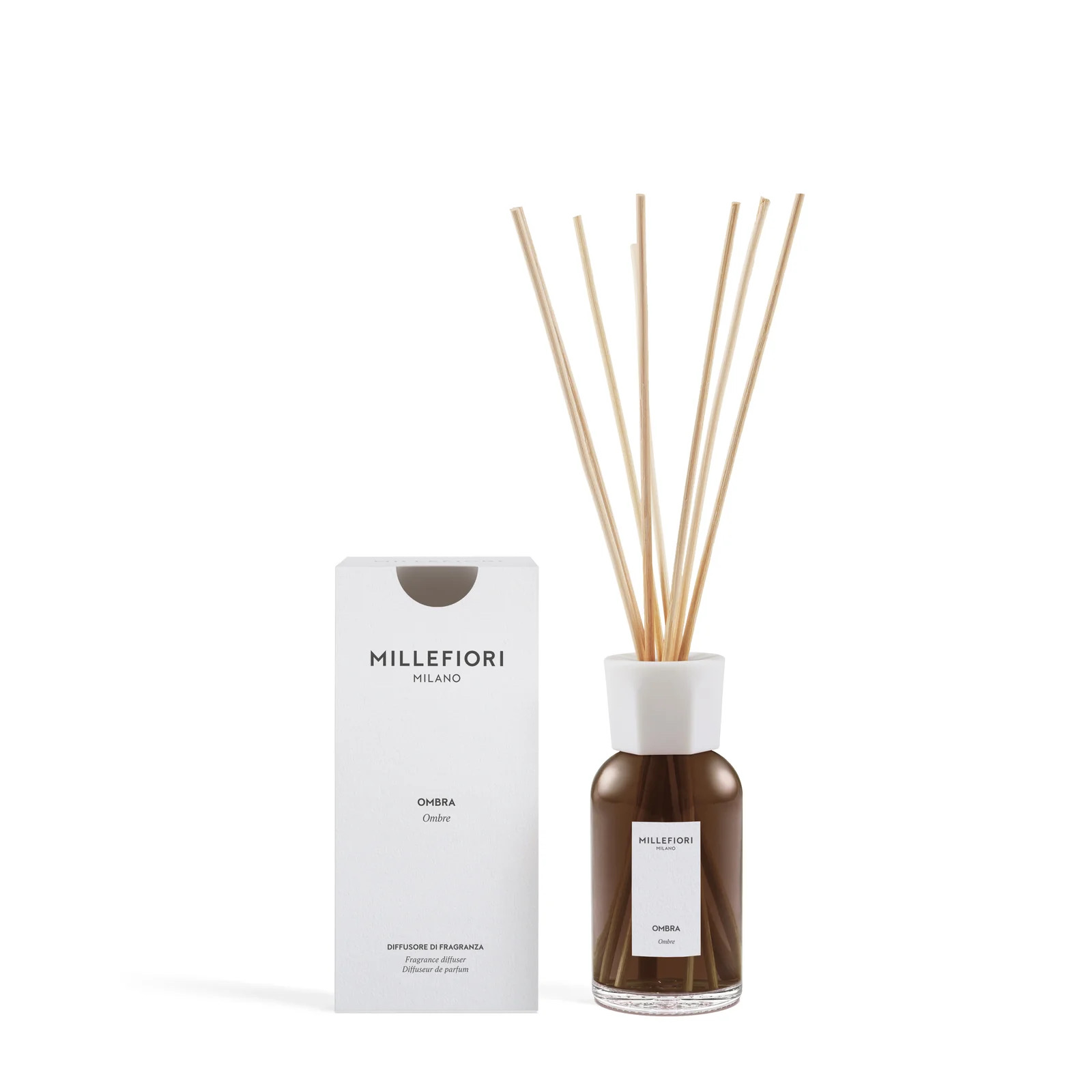 Diffusore di Fragranza a Stick 100 ml. Ombra Millefiori Milano