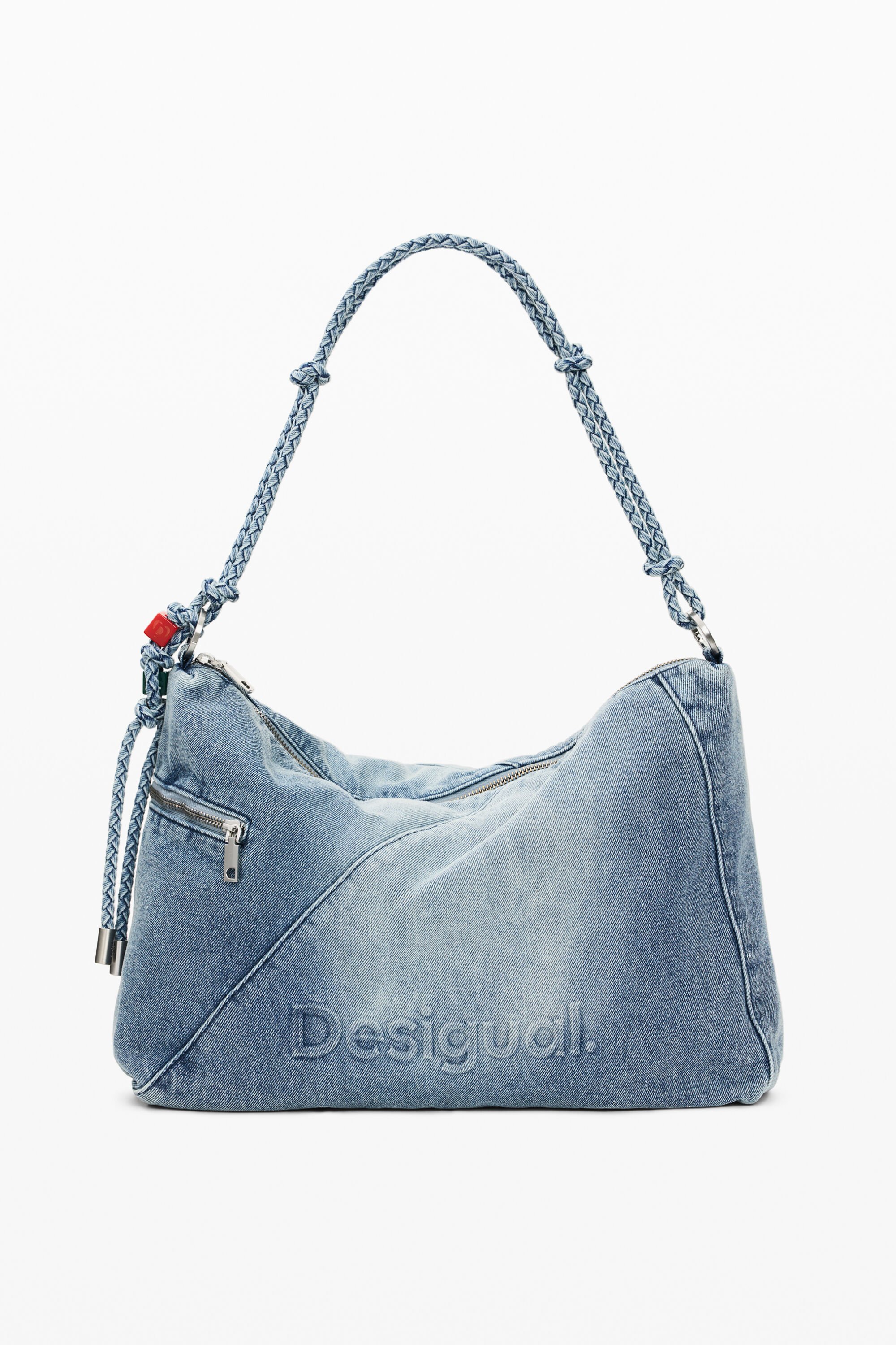 Half Logo Denim Borsa a spalla 26SAXD27 5005