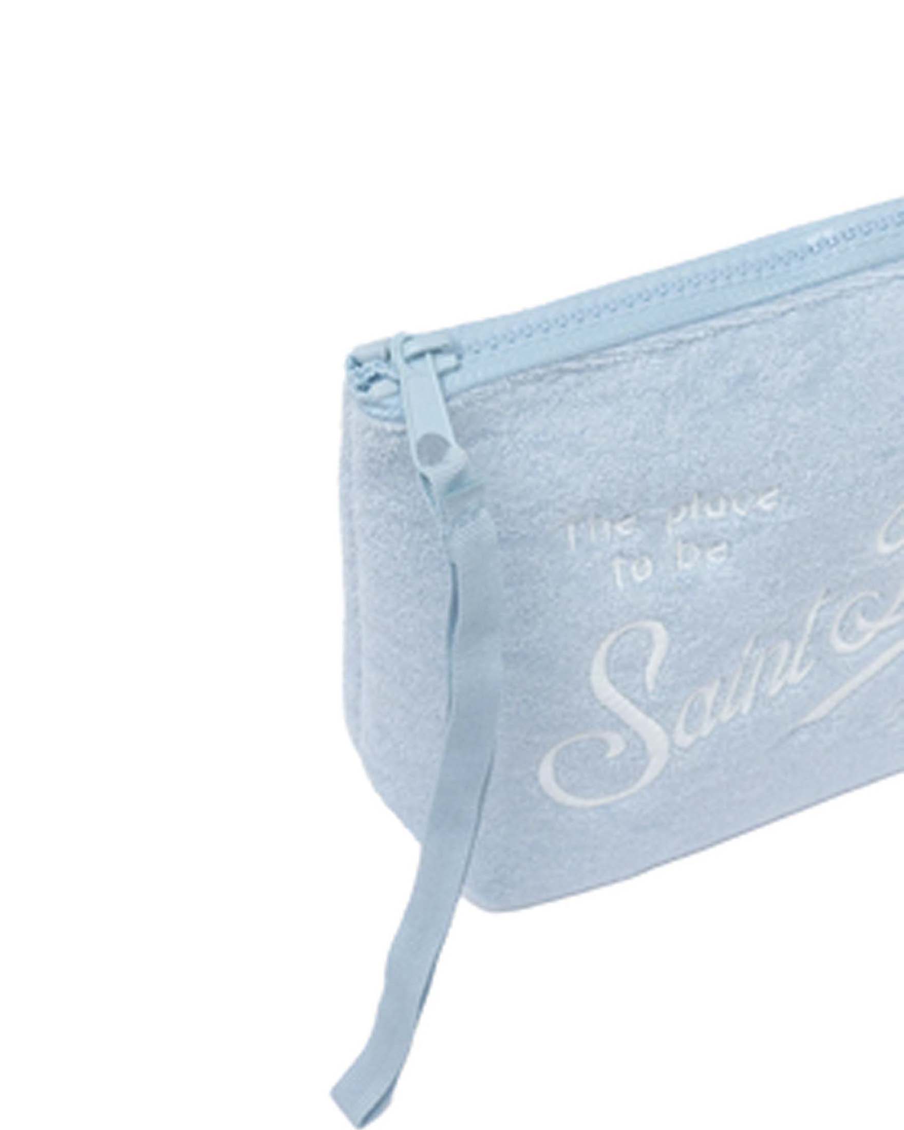 Pochette MC2 Saint Barth Aline azzurra in spugna image