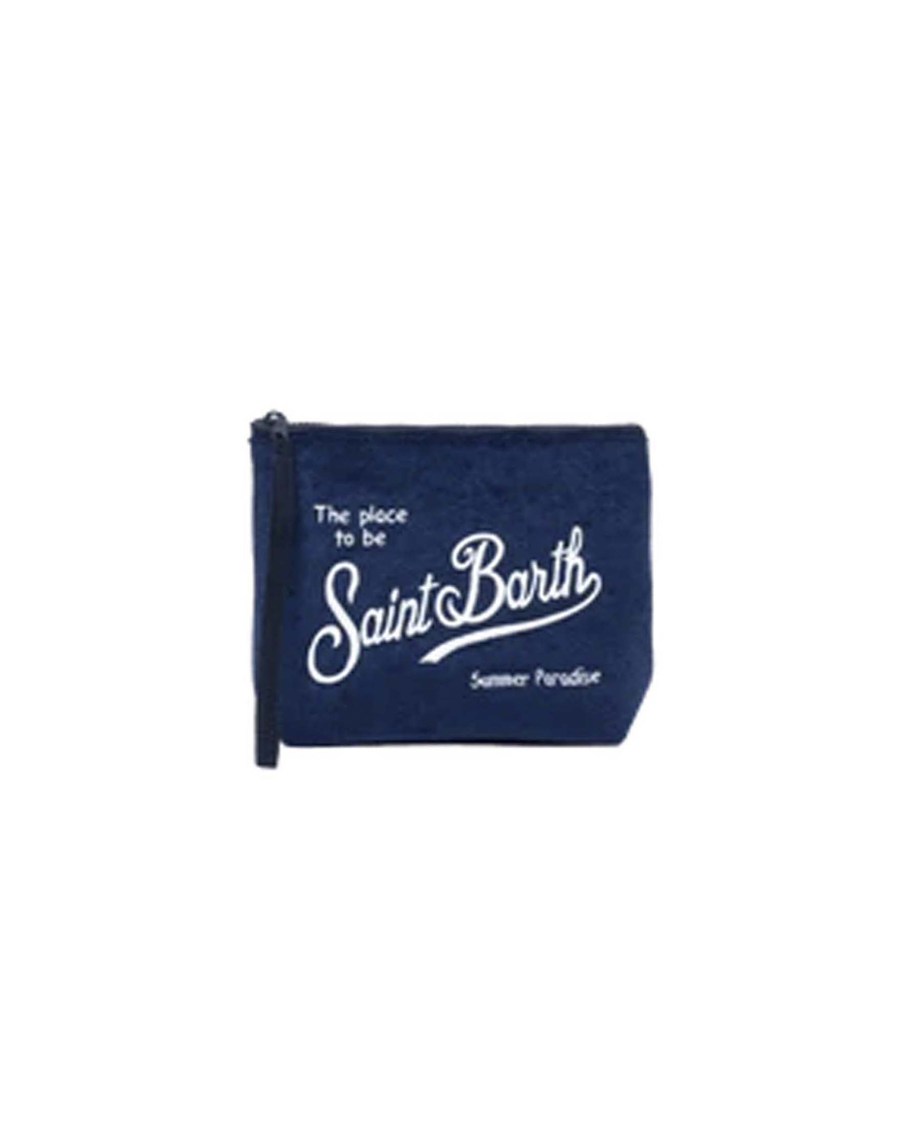 Pochette MC2 Saint Barth Aline blu in spugna