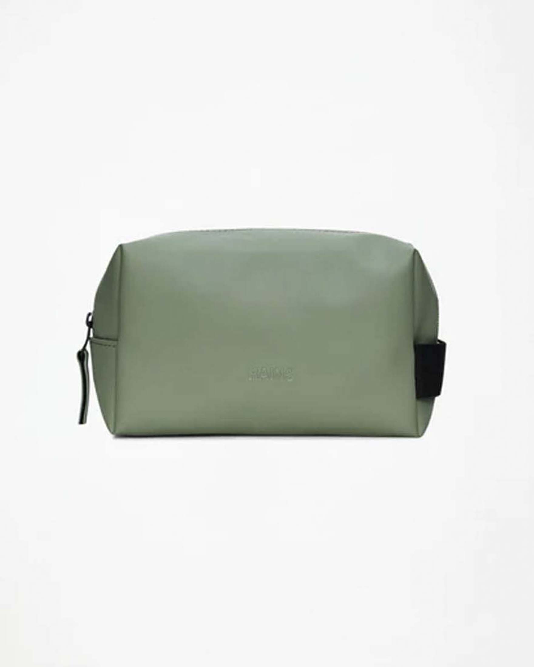 Wash Bag Small salvia Rains in tessuto impermeabile dal finish opaco