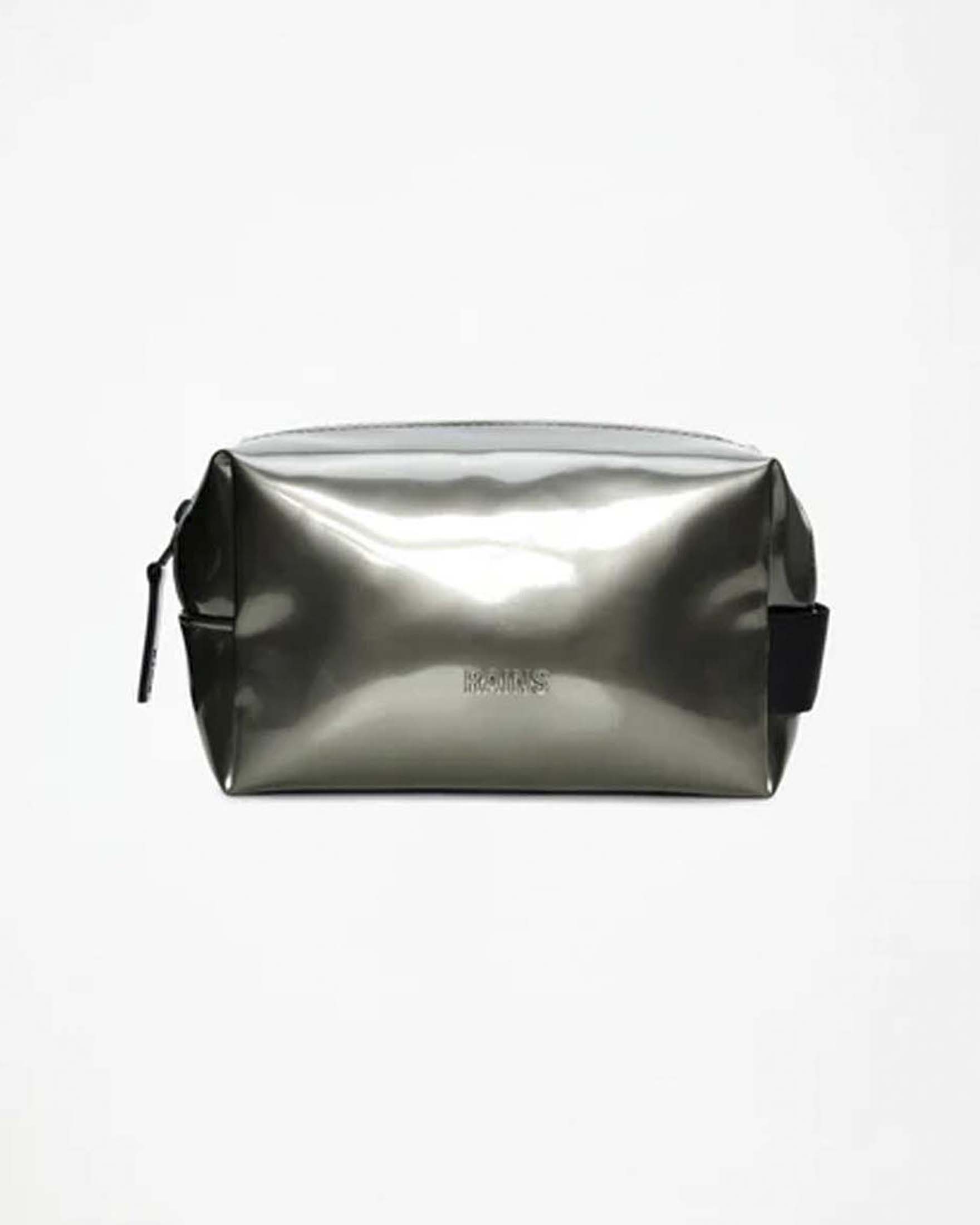 Wash Bag Small color acciaio Rains in tessuto impermeabile