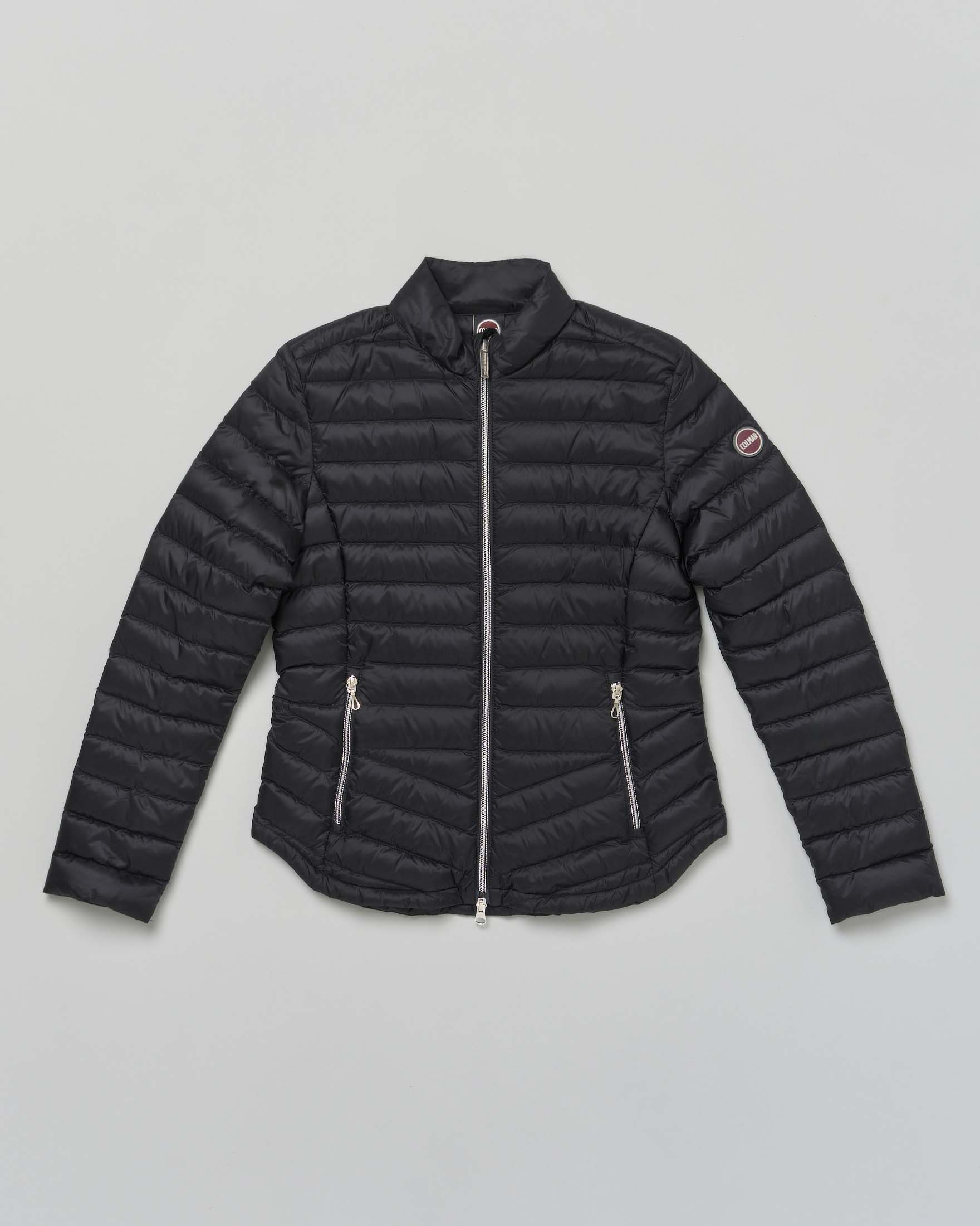 Piumino Colmar Originals nero in nylon imbottito in piuma