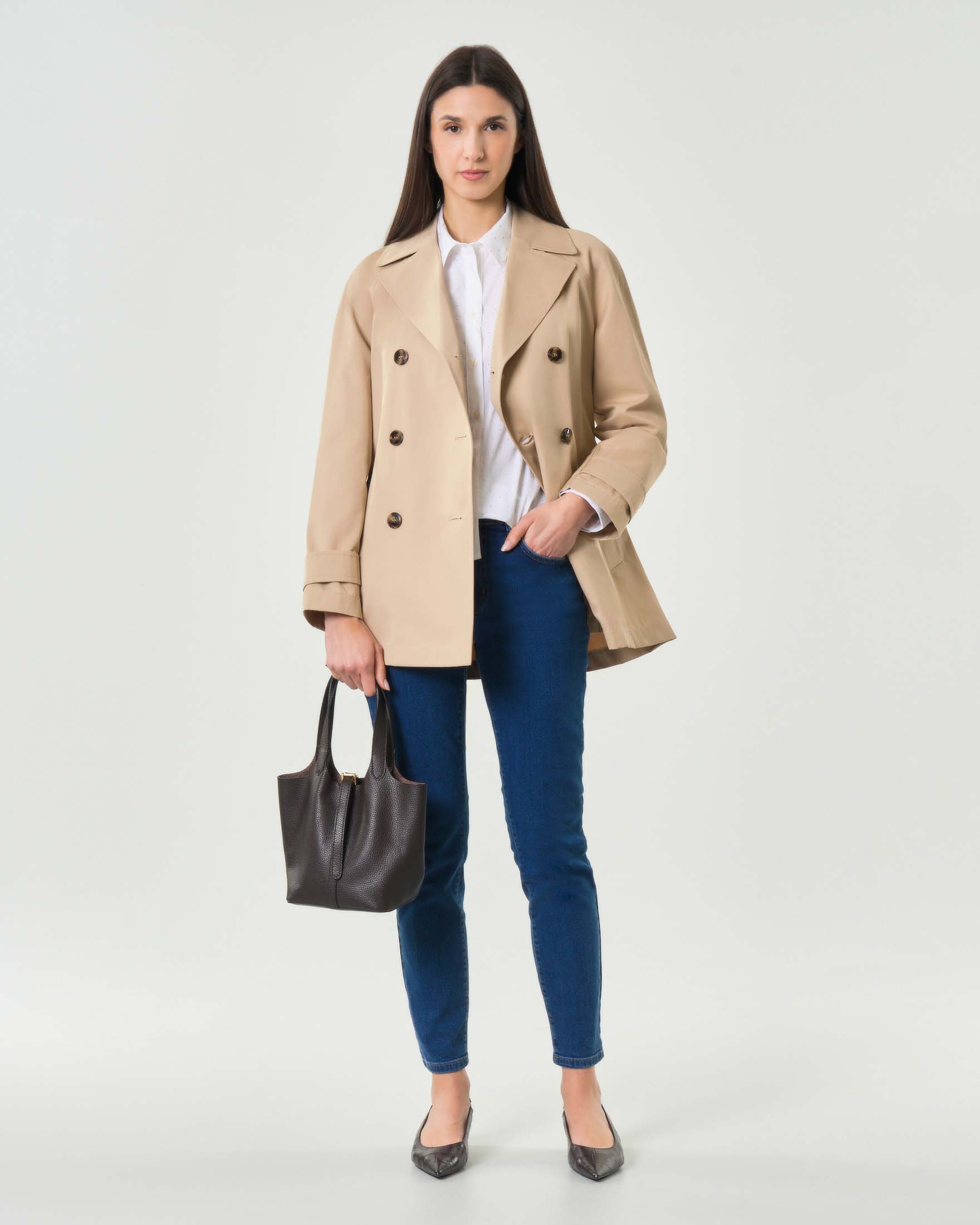 Jeans skinny Emme Marella lavaggio stone wash scuro