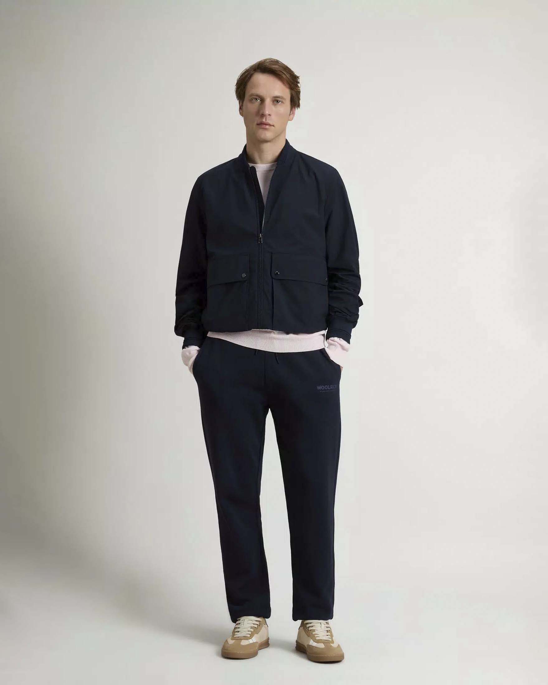 Giubbino Woolrich Urban Wesley bomber blu in Urban Touch