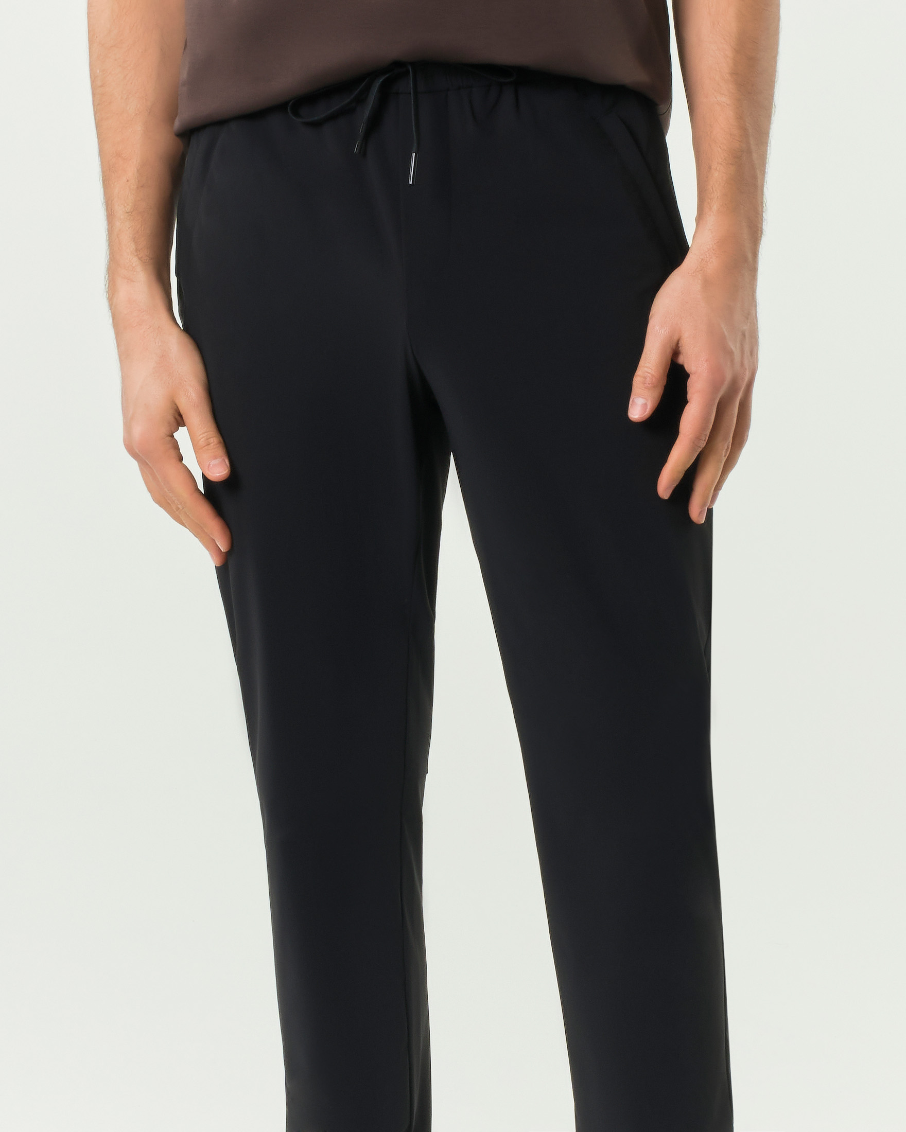 Pantalaccio Duno in tessuto tecnico bi-stretch nero image