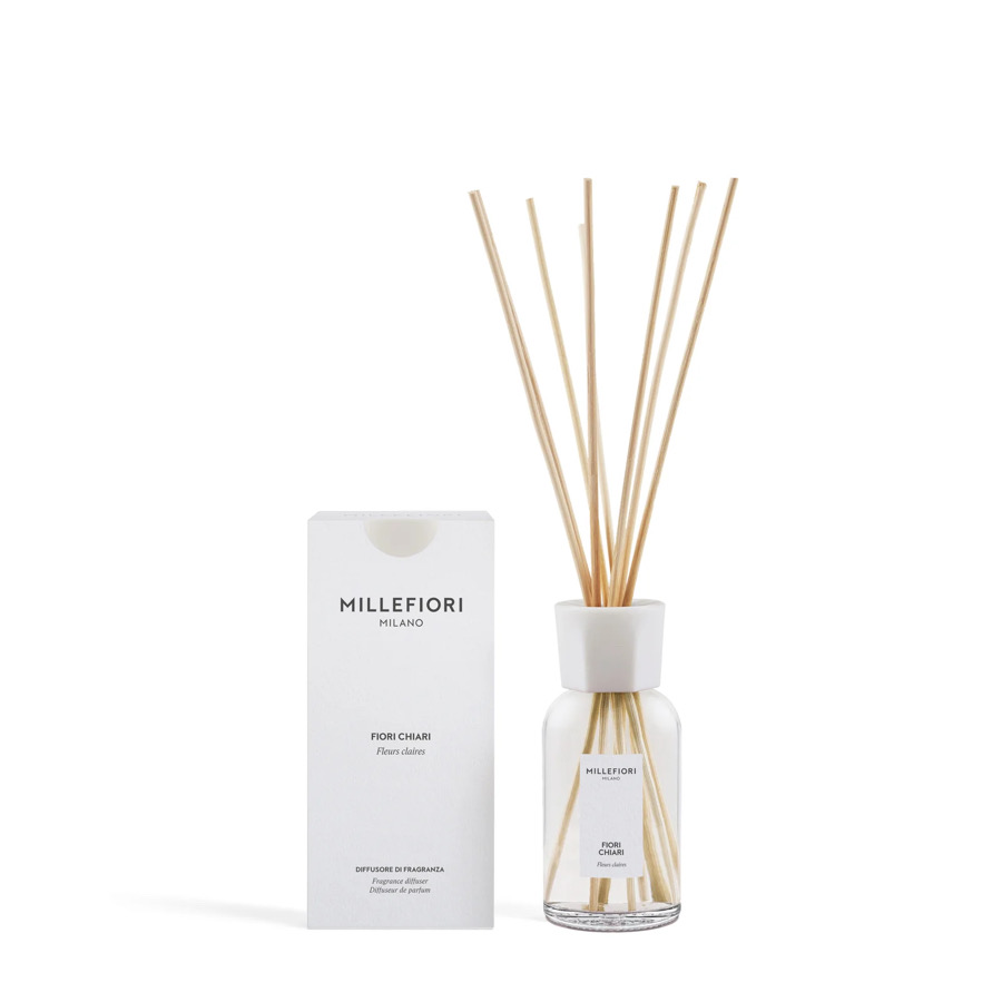 Diffusore di Fragranza a Stick 100 ml. Fiori Chiari Millefiori Milano