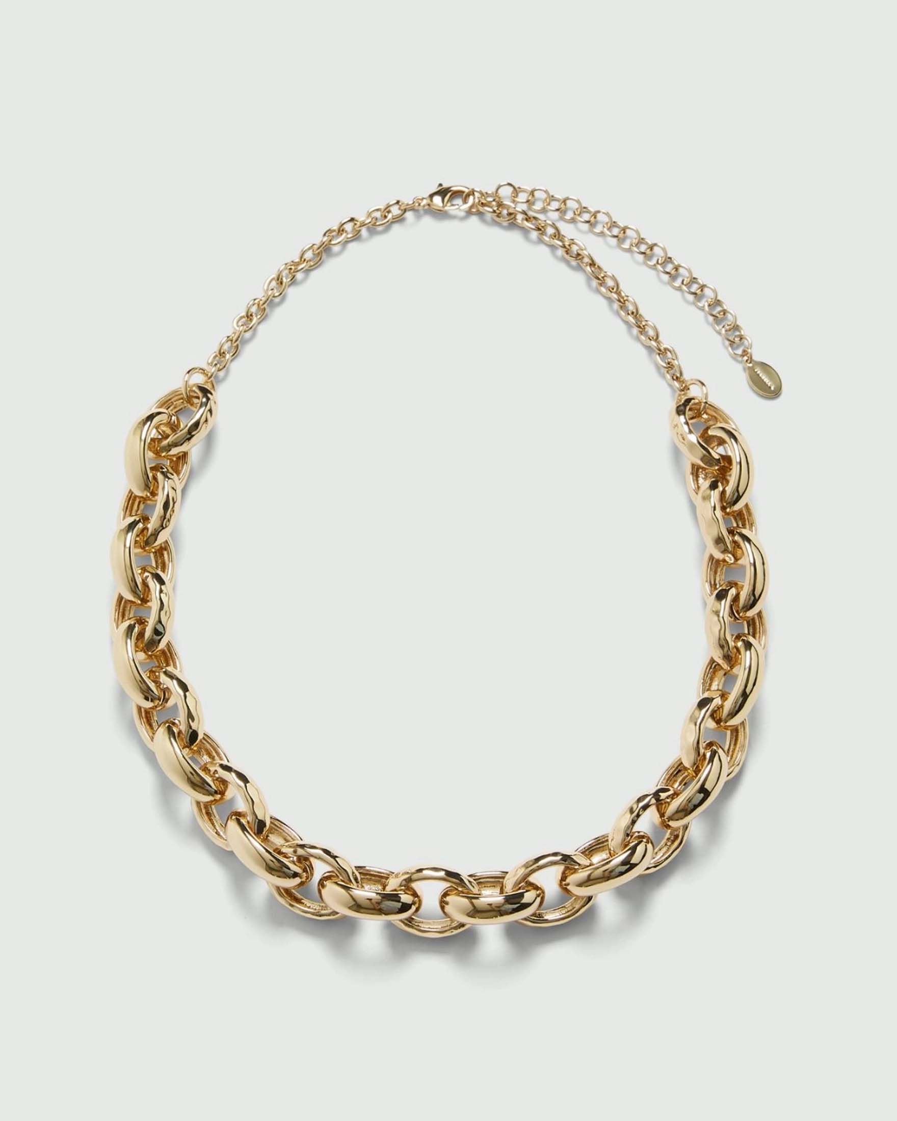 Collana girocollo a catena dorata