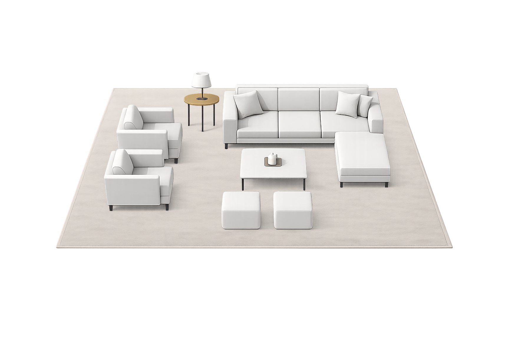 Zona living - esempio A